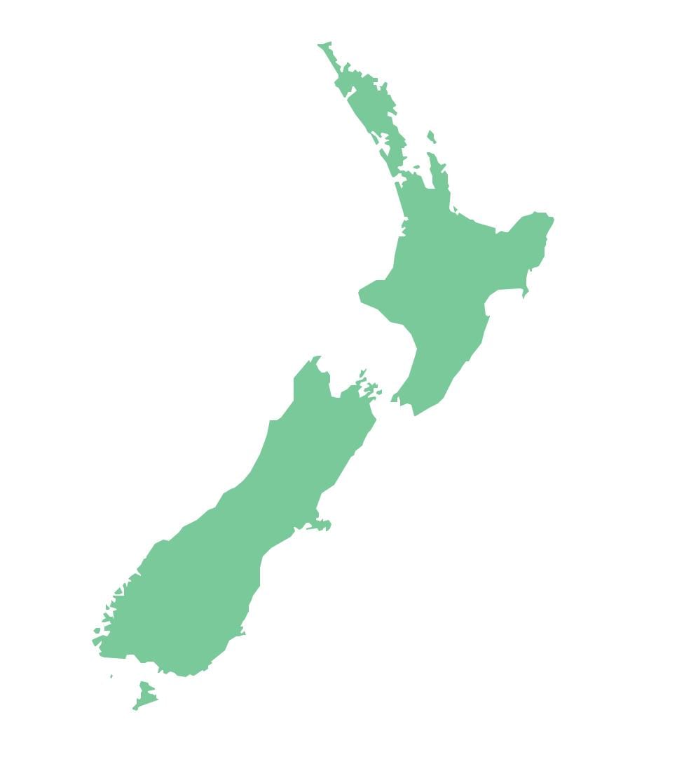 new zealand kuchora ramani