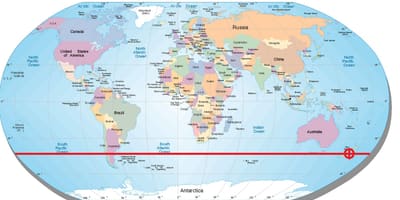Ramani ya new zealand latitude