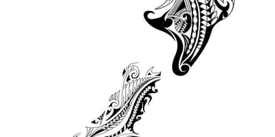 Ramani ya new zealand tattoo