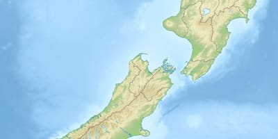 New zealand kimwili makala ramani