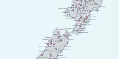 Ramani ya new zealand njia 